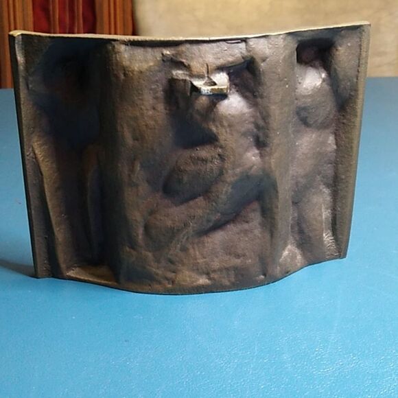 Antique Style Silver Religious Art Panel Brass or Bronze possible Weinert - Picture 2 of 7